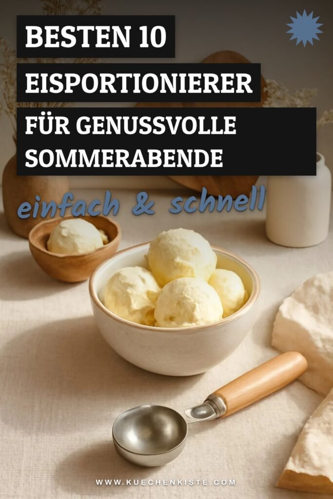 Die besten 10 Eisportionierer für genussvolle Sommerabende 2026