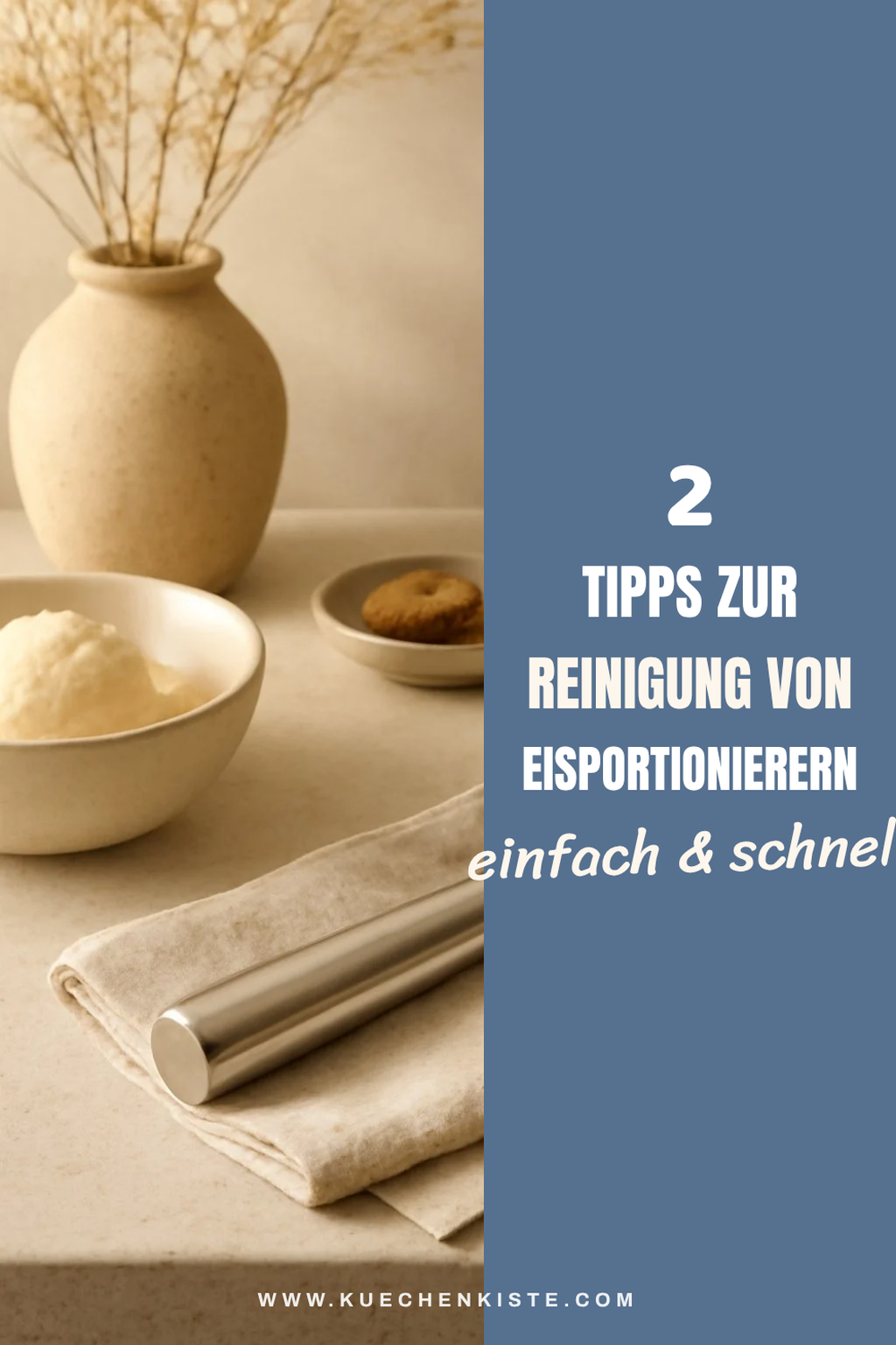 Einfache Reinigung von Eisportionierern