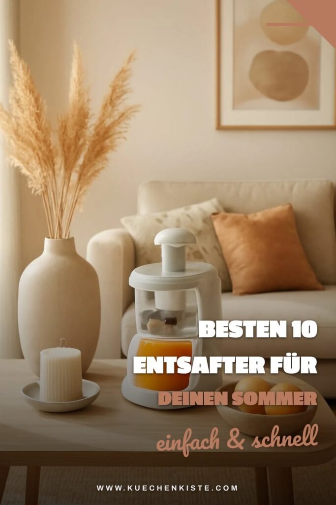 Die besten 10 Entsafter für deinen Sommer 2026