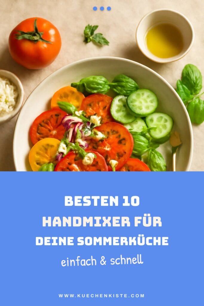 Die besten 10 Handmixer für deine Sommerküche 2026