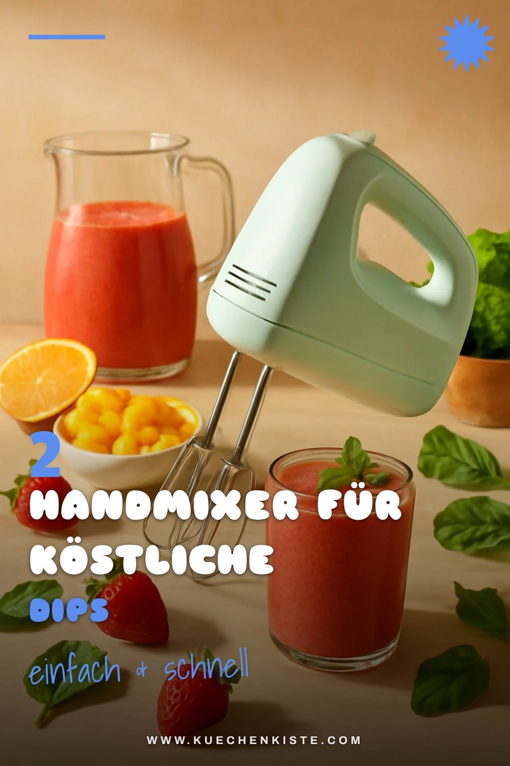 Die besten Handmixer für die Zubereitung von Dips