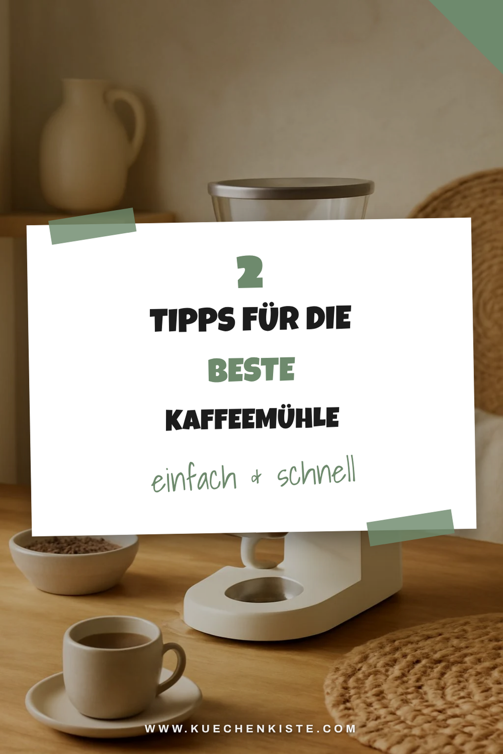 So findest du die perfekte Kaffeemühle für deinen Sommerkaffee