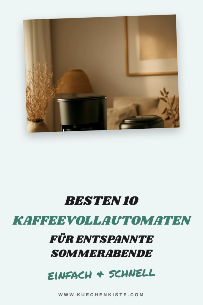 Die besten 10 Kaffeevollautomaten für entspannte Sommerabende 2026