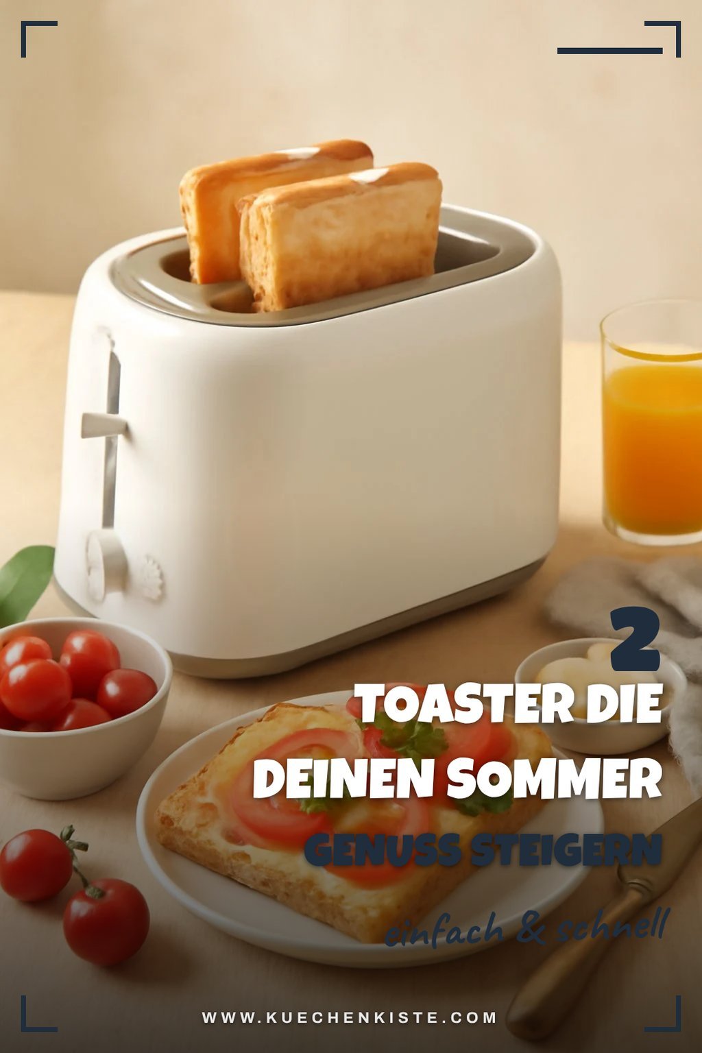 So findest du den perfekten Toaster für deinen Sommer-Genuss