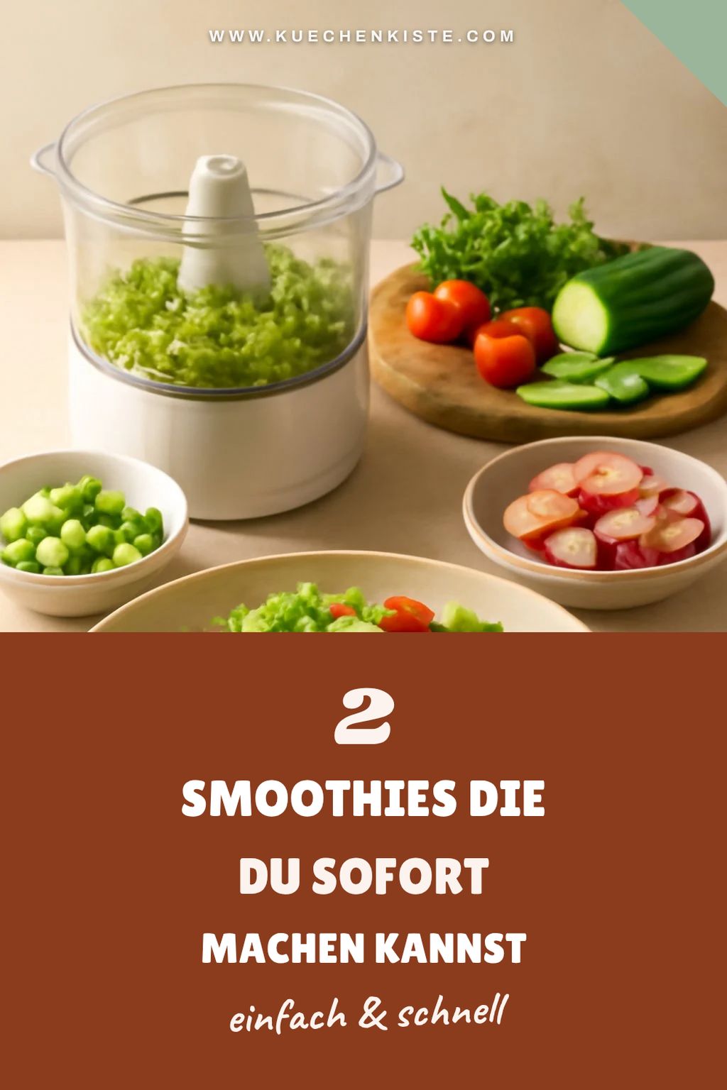 Effiziente Zubereitung von Smoothies