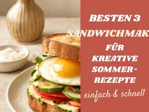 Die besten 3 Sandwichmaker für kreative Sommer-Rezepte 2026