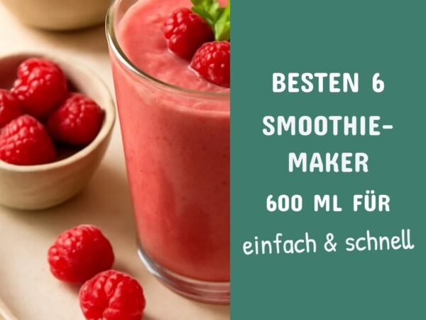 Die besten 6 Smoothie-Maker 600 ml für unterwegs im Sommer 2026