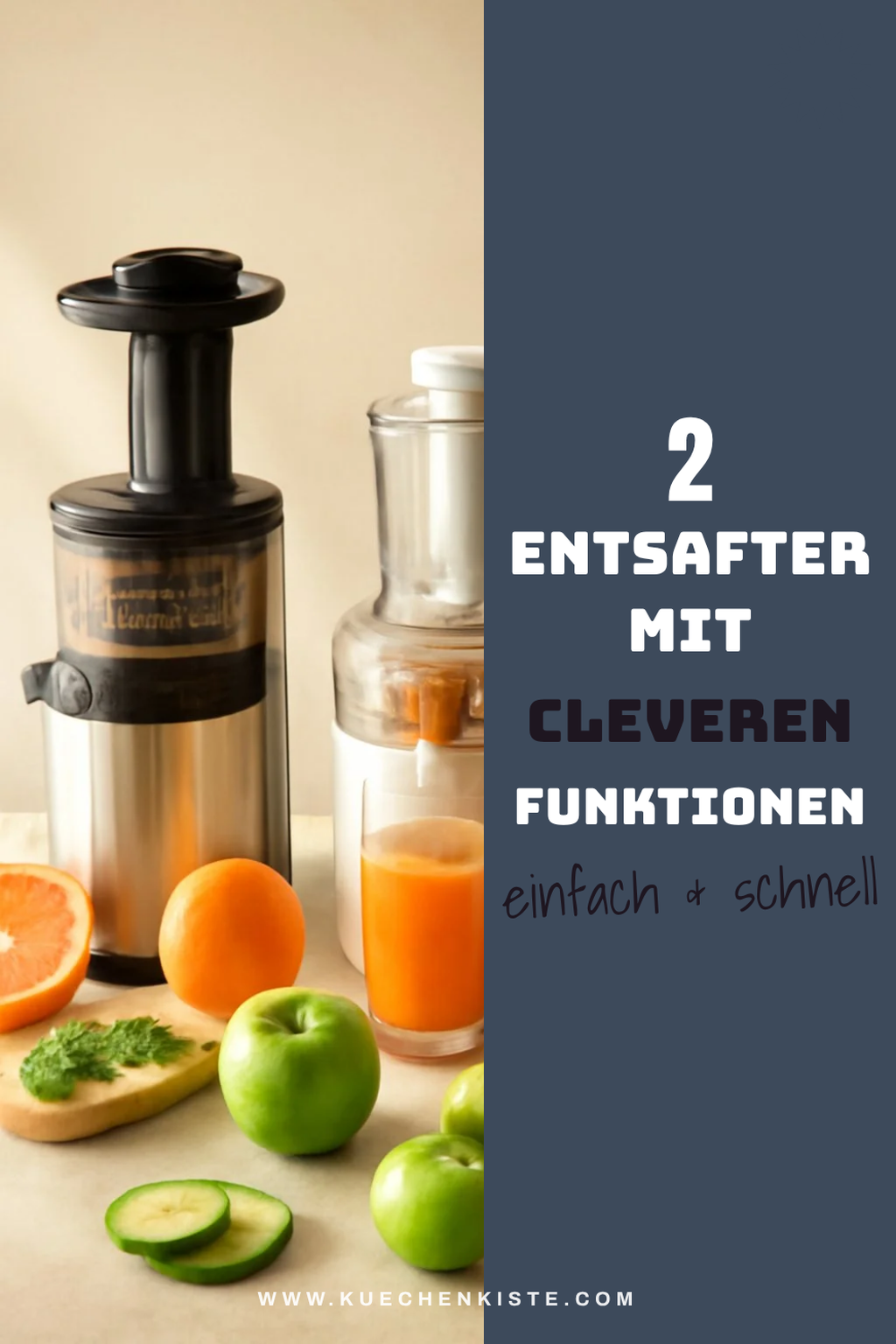 Diese 2 Entsafter mit innovativen Funktionen