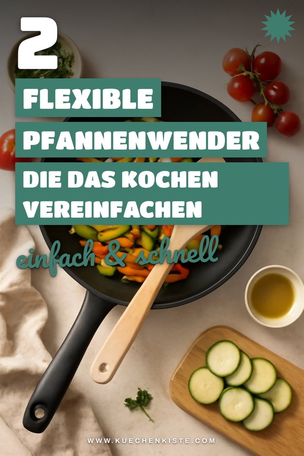 Diese 4 flexiblen Pfannenwender sind ein Must-Have