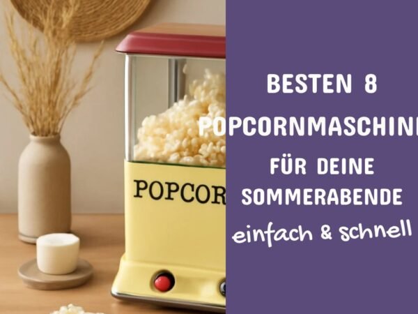 Die besten 8 Popcornmaschinen für deine Sommerabende 2026