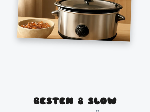 Die besten 8 Slow Cooker für deine Familienküche 2026