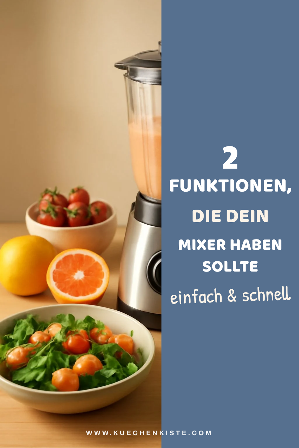 Die besten Funktionen für deinen Standmixer