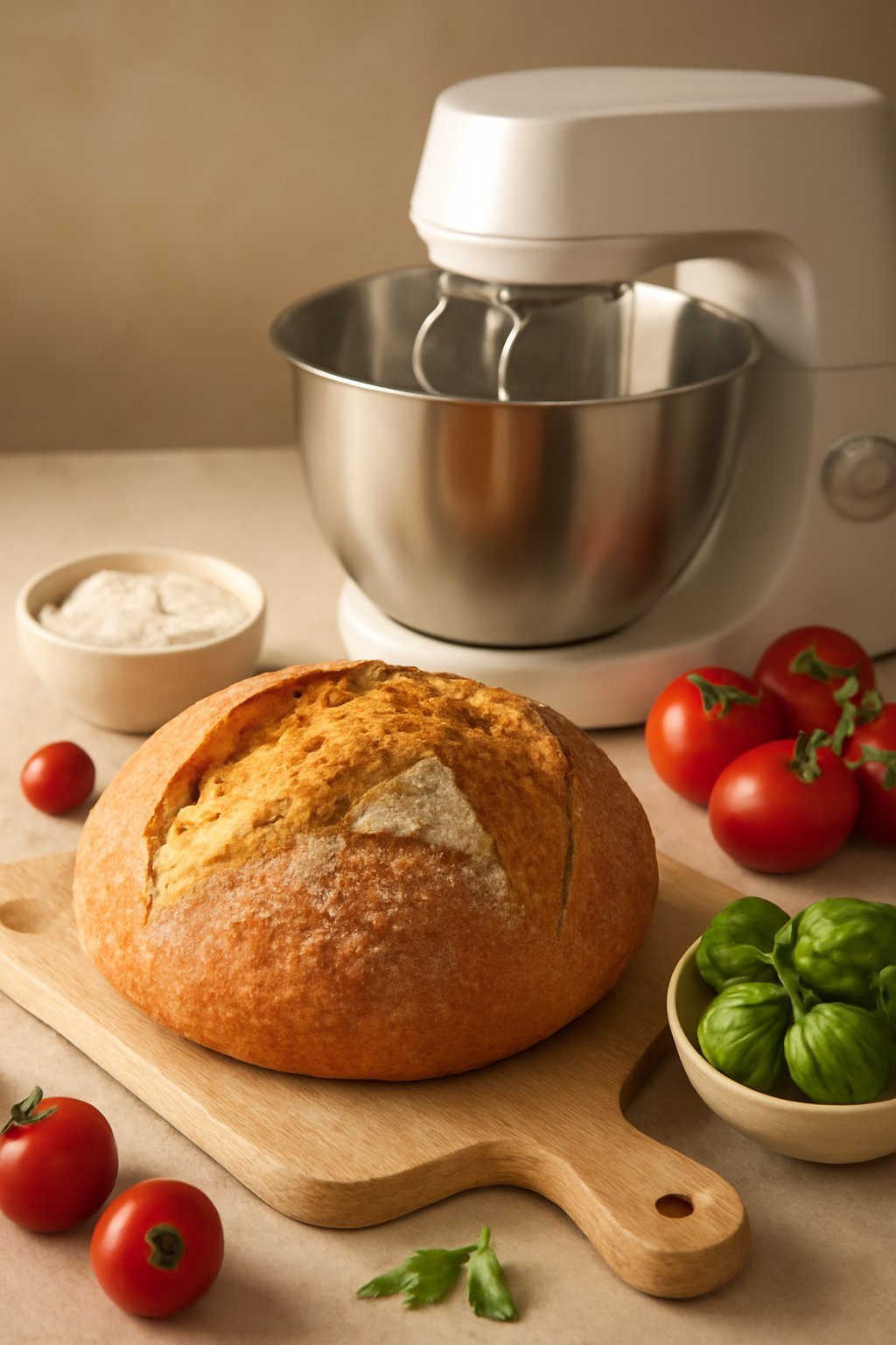 9 Brotbäcker mit 2 Knethaken für stressfreies Backen