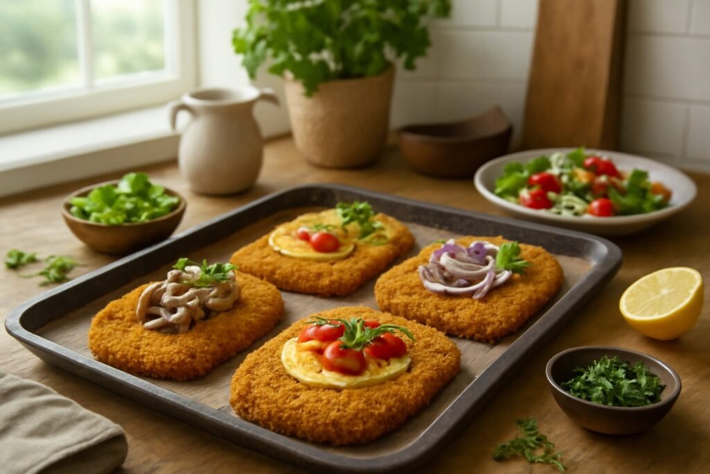 8 Panierte Schnitzel im Backofen Ideen die du lieben wirst