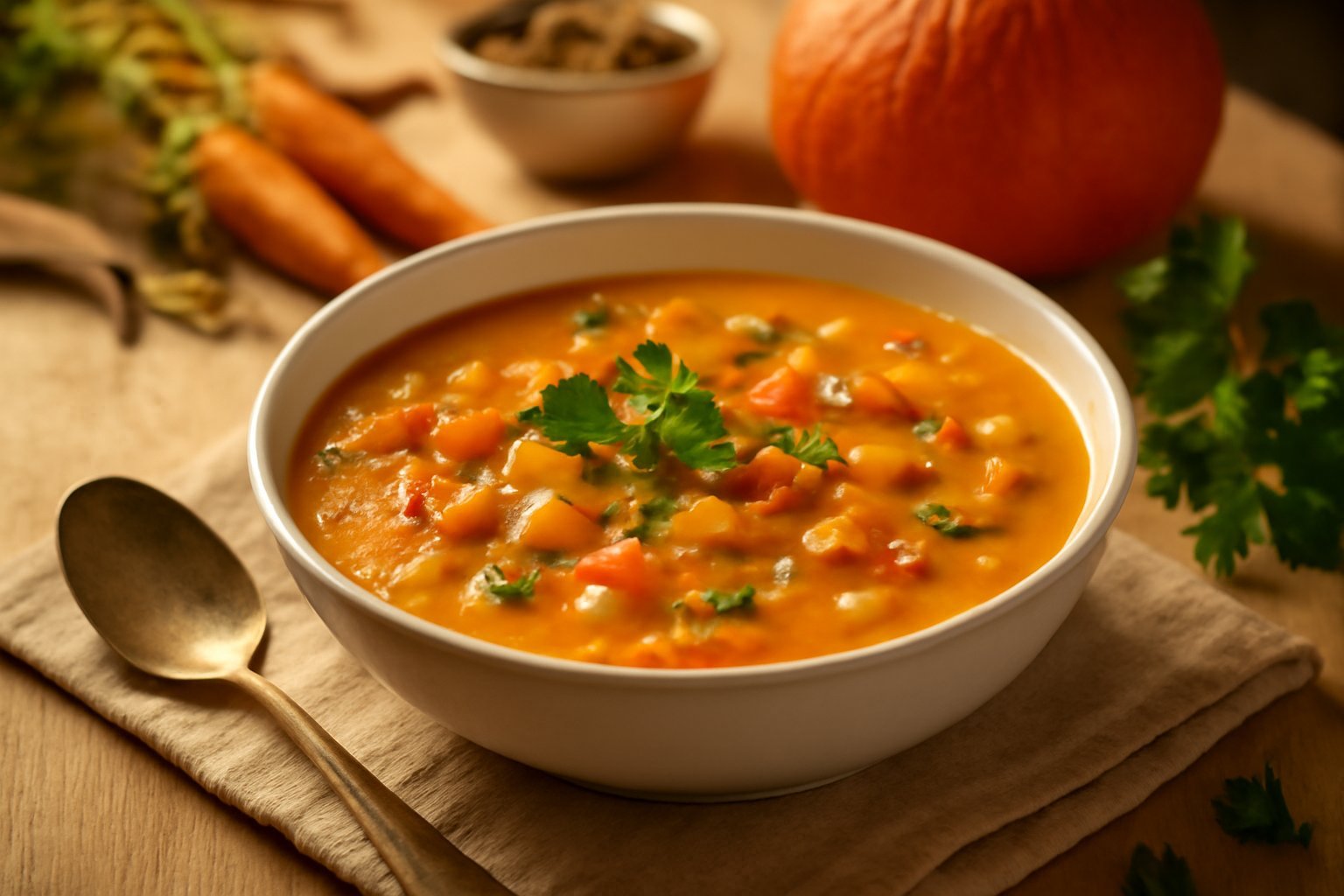 Herbstliche Aromen für deine Suppen