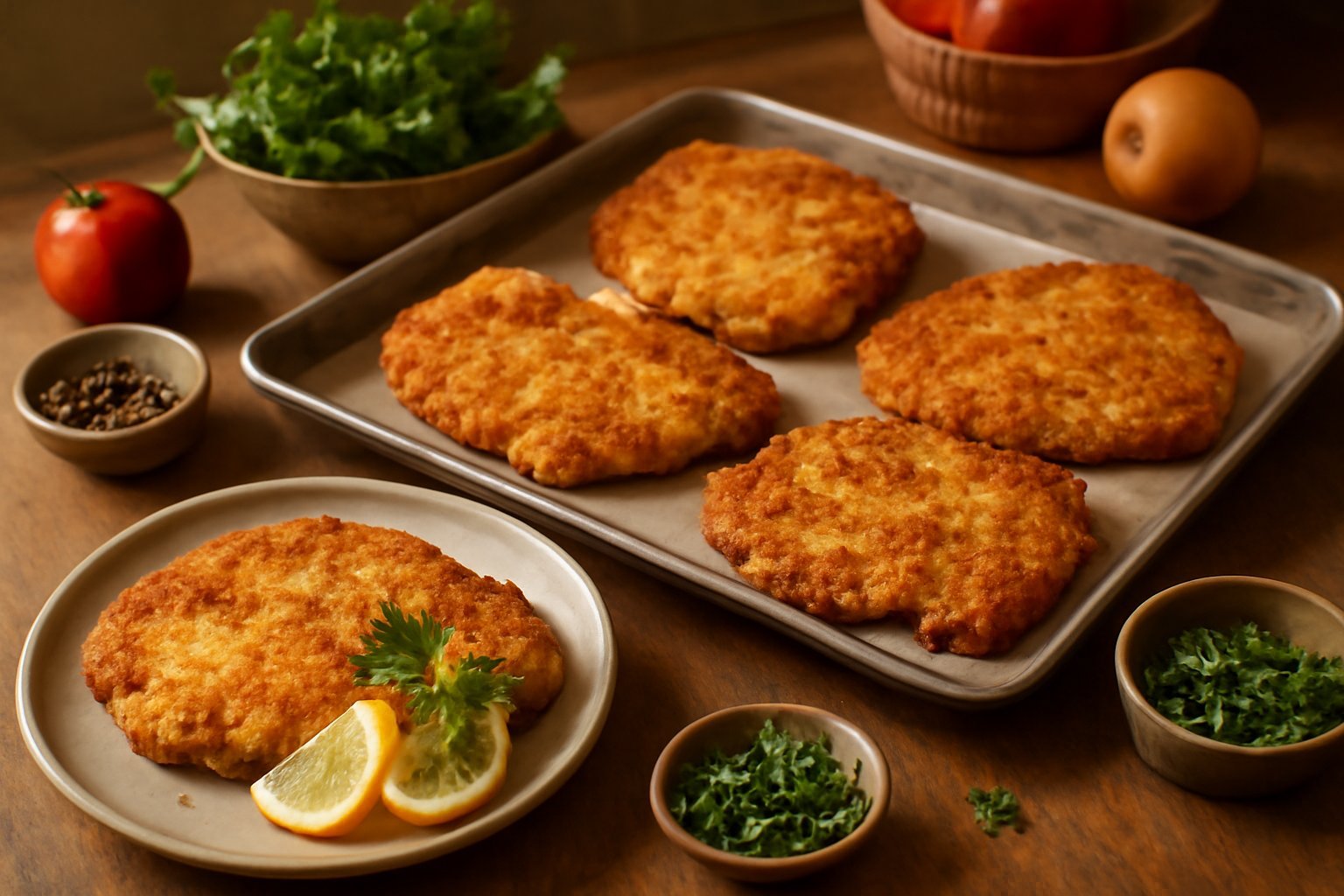 Vollkornmehl für Panade