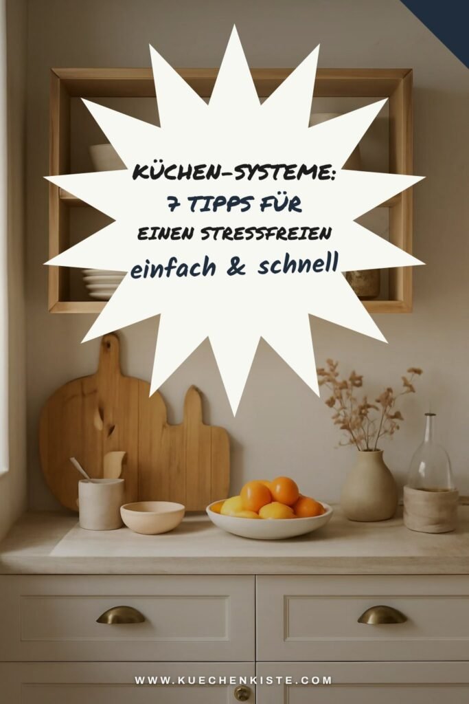 Küchen-Systeme: 7 Tipps für einen stressfreien Alltag
