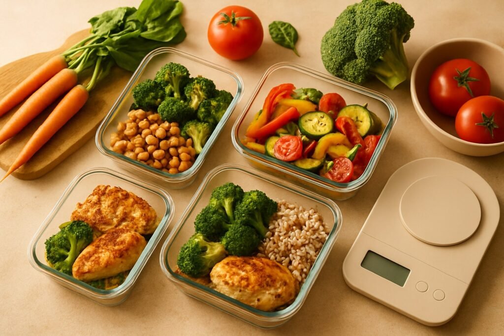 Meal-Prep Studio: Wochenplaner & Einkaufsliste