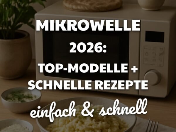 Mikrowelle 2026: Top-Modelle + schnelle Rezepte in 5 Min