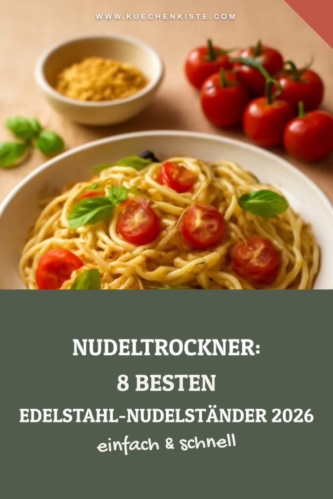 Nudeltrockner: Die 8 besten Edelstahl-Nudelständer 2026