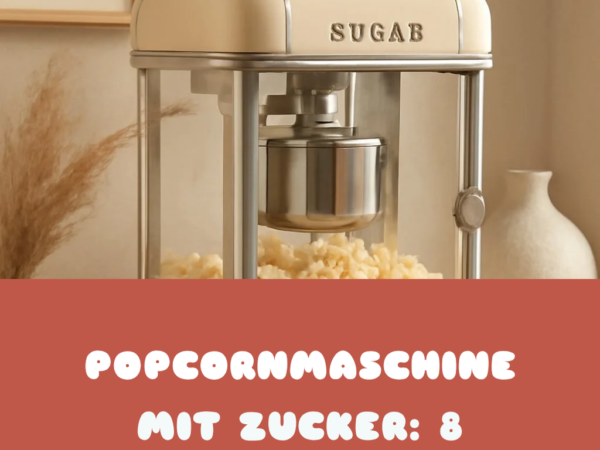 Popcornmaschine mit Zucker: 8 perfekte Modelle für Zuhause