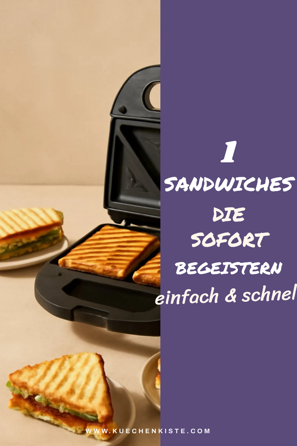 So bereitest du die besten Sandwiches mit einem Sandwichmaker 3 in 1 zu
