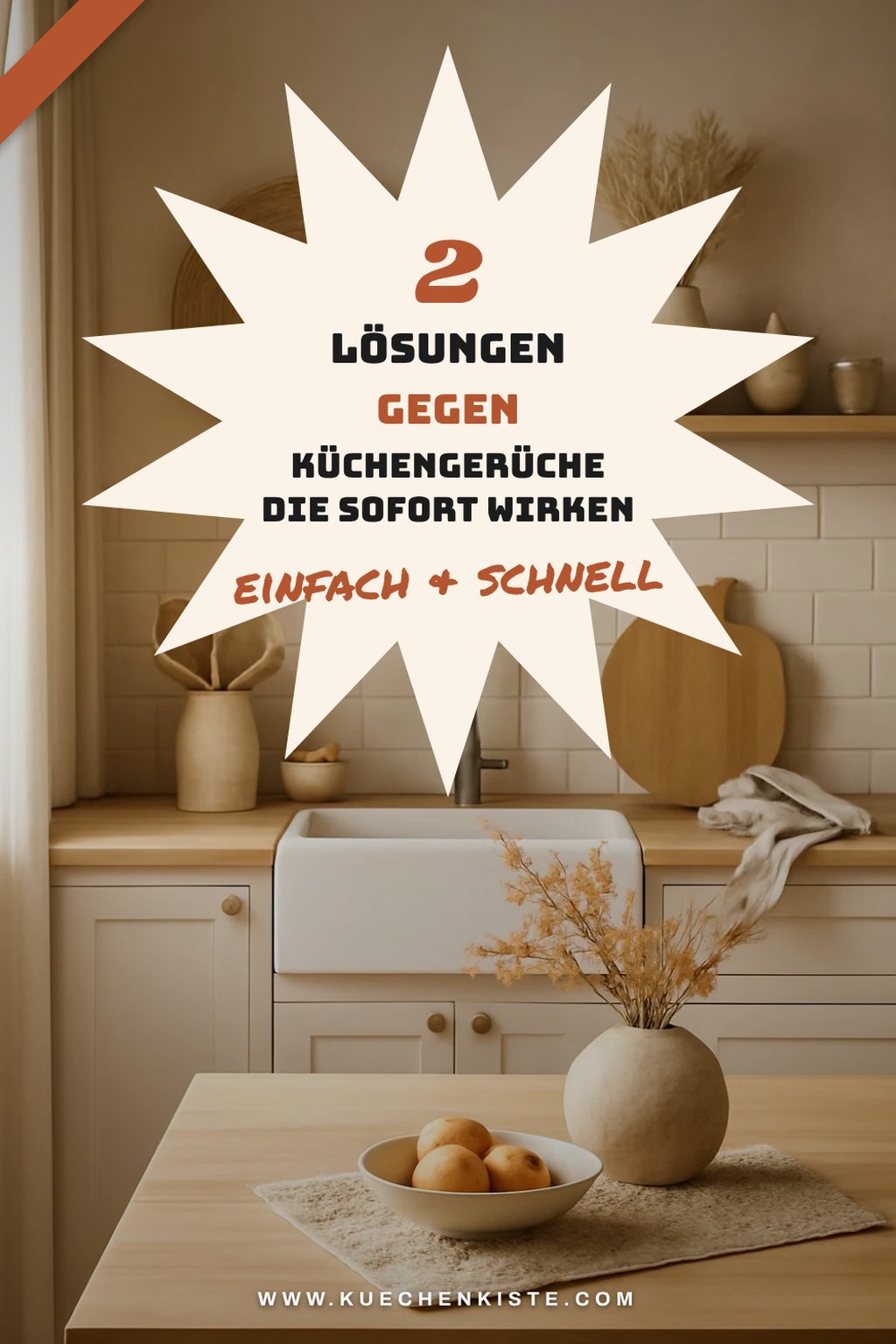 So reduzierst du Küchengerüche effektiv