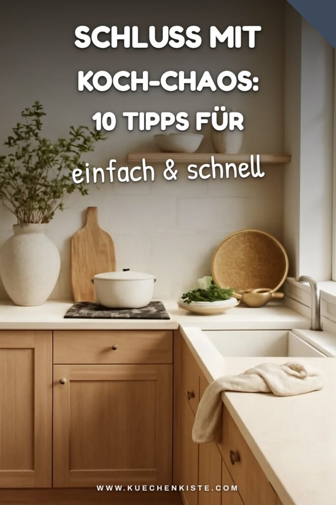 Schluss mit Koch-Chaos: 10 Tipps für stressfreies Kochen