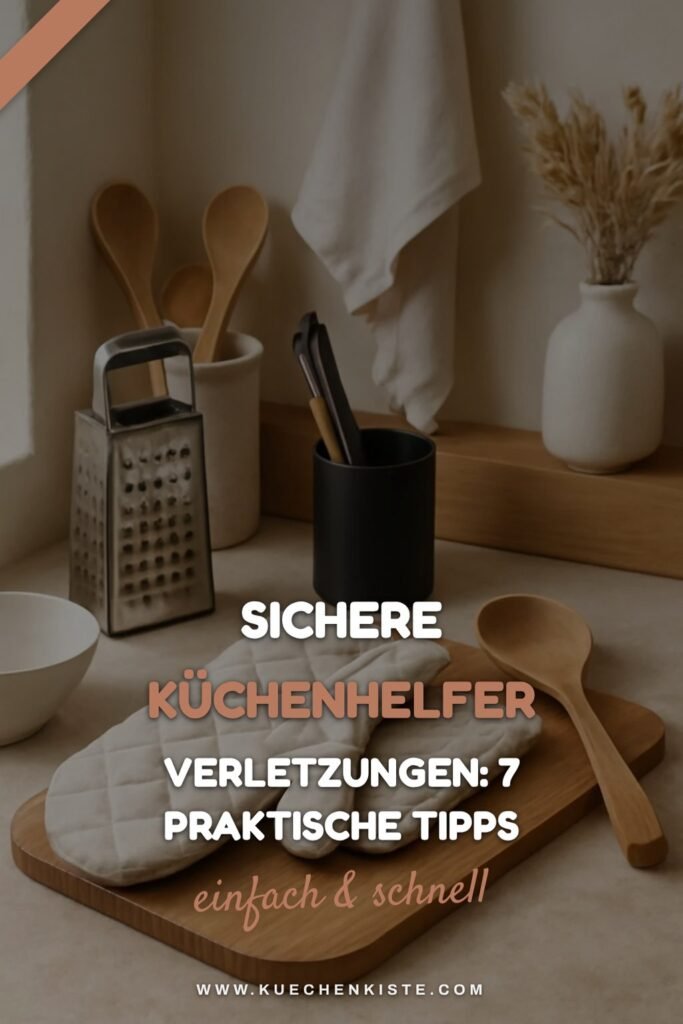 Sichere Küchenhelfer Verletzungen: 7 praktische Tipps
