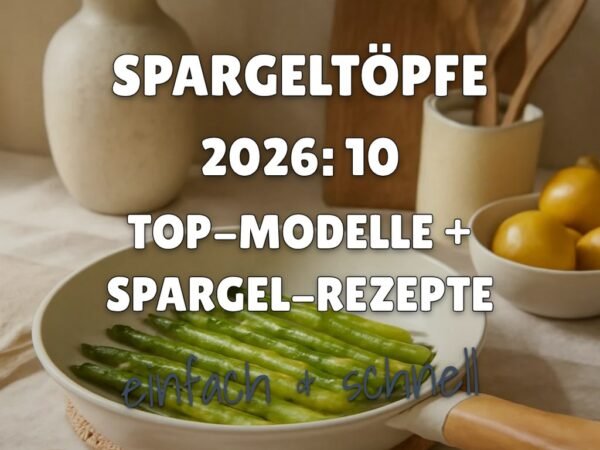Spargeltöpfe 2026: 10 Top-Modelle + Spargel-Rezepte