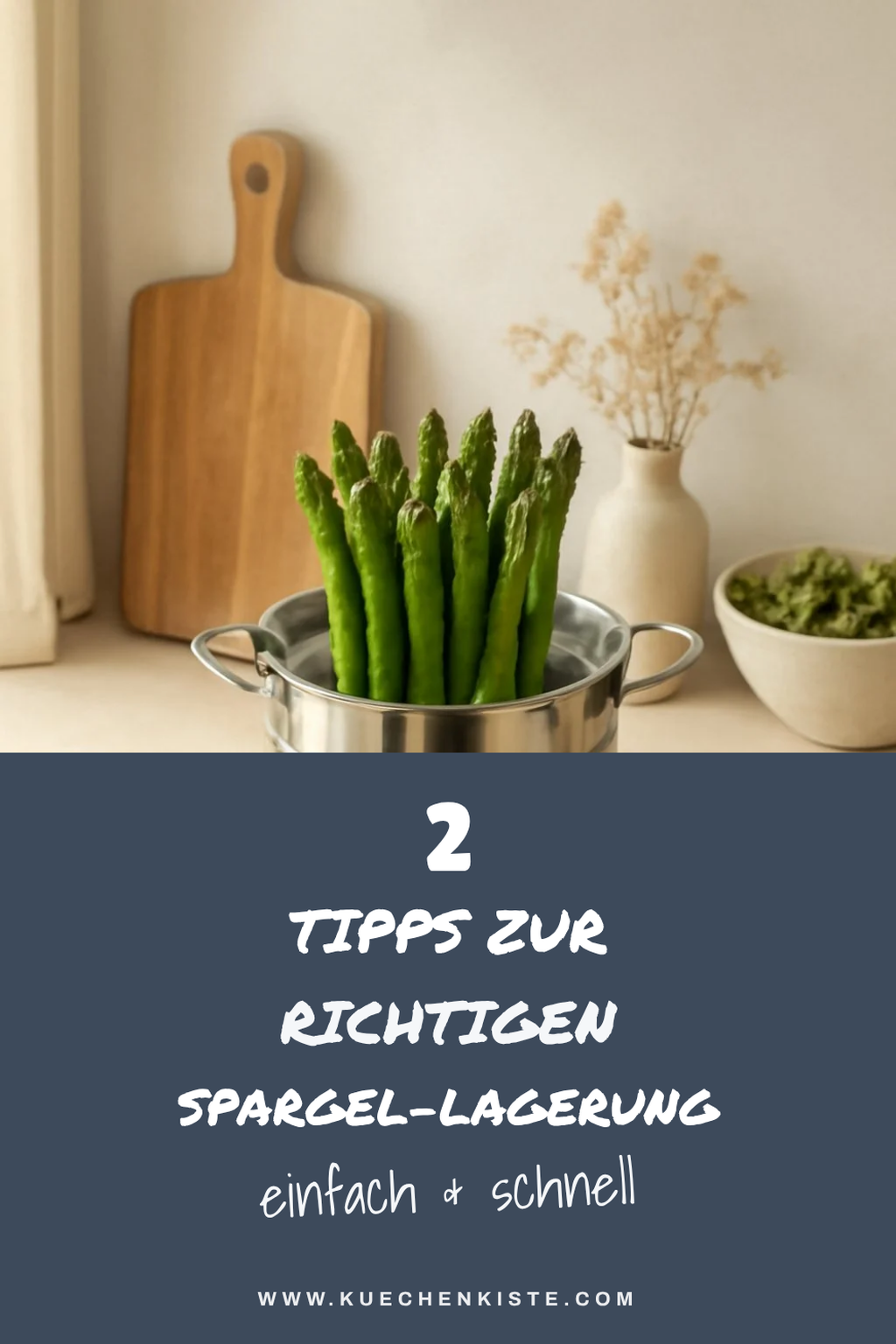 Spargel lagern und vorbereiten