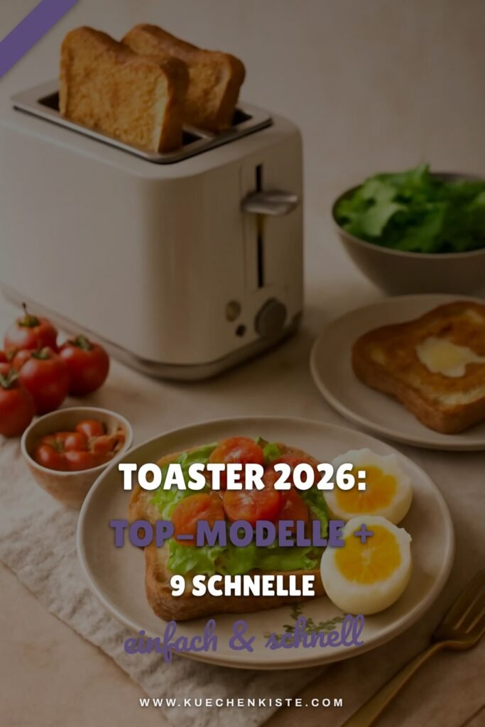Toaster 2026: Top-Modelle + 9 schnelle Frühstücks-Rezepte