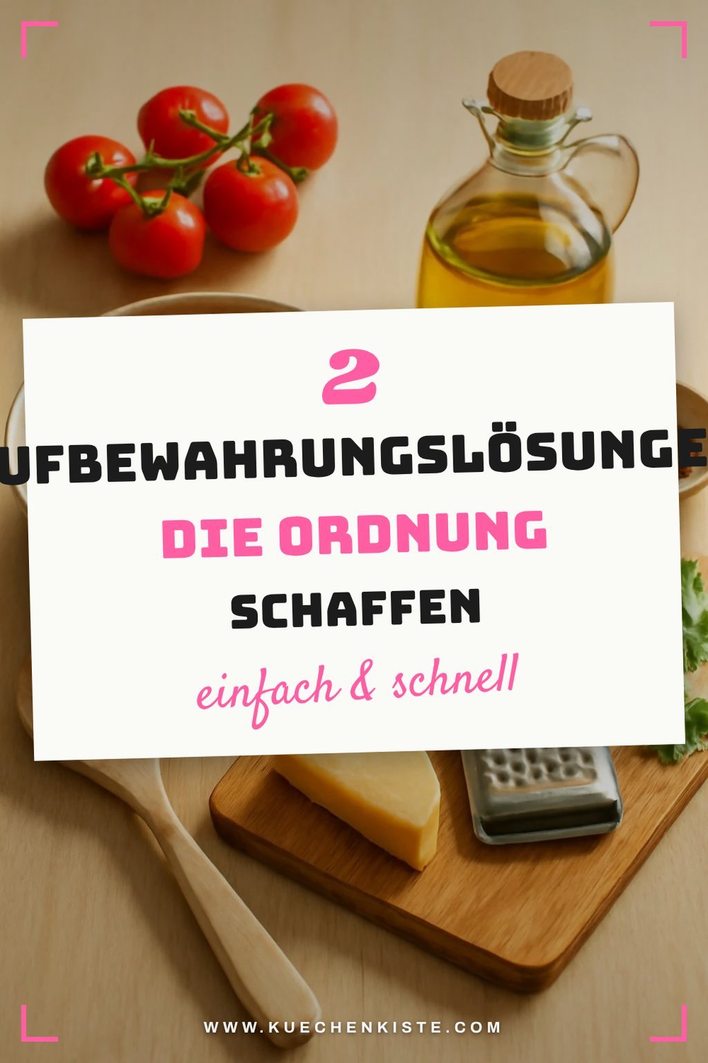 Diese 3 Aufbewahrungslösungen schaffen Ordnung in der Küche