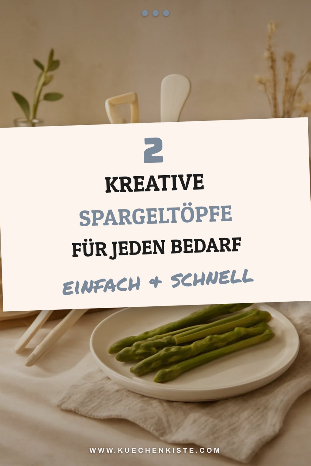 Innovative Designs für Spargeltöpfe