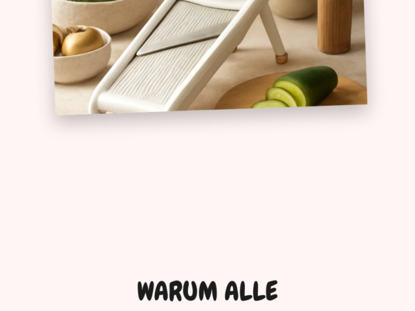Warum alle plötzlich auf Gemüsehobel setzen — und du auch!
