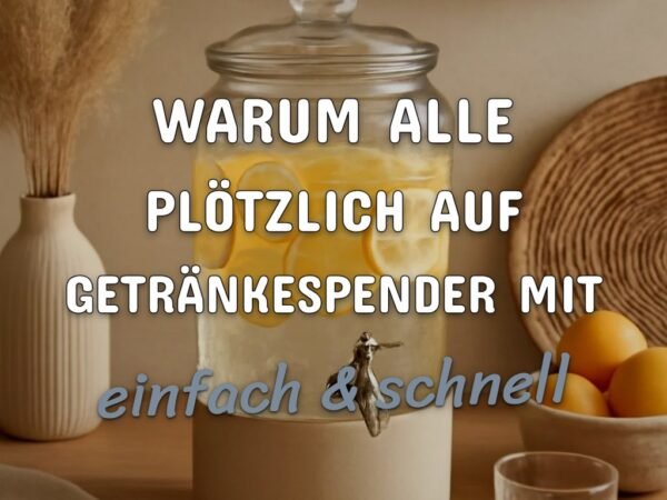 Warum alle plötzlich auf Getränkespender mit Zapfhahn setzen
