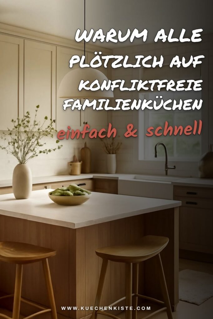 Warum alle plötzlich auf konfliktfreie Familienküchen setzen