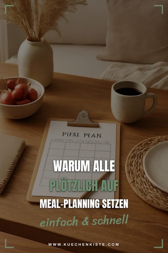 Warum alle plötzlich auf Meal-Planning setzen (und du auch solltest)