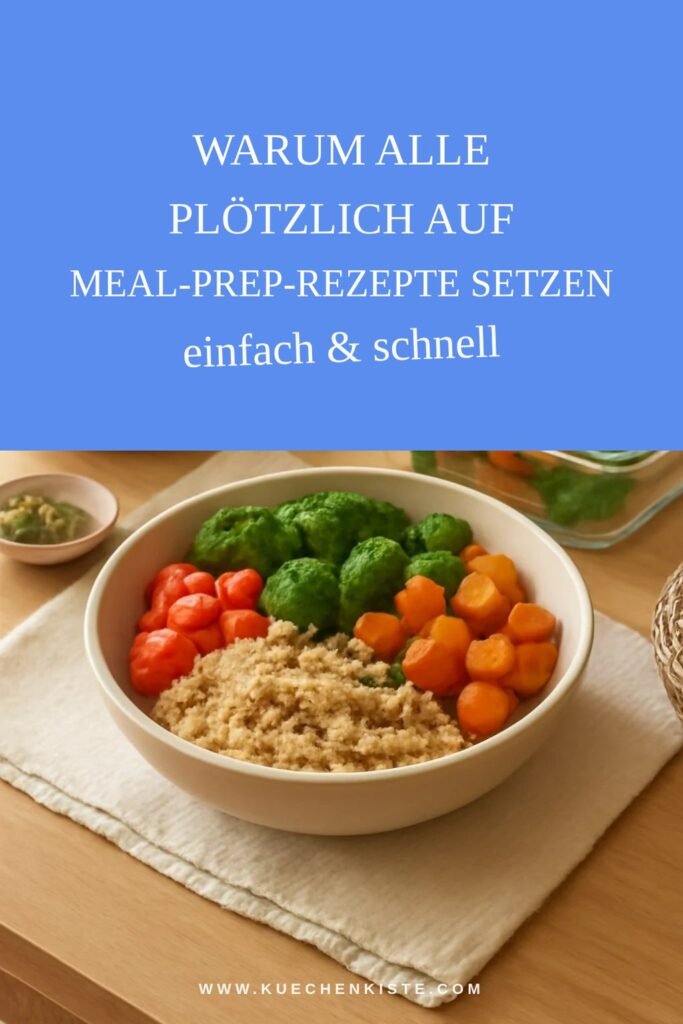 Warum alle plötzlich auf Meal-Prep-Rezepte setzen