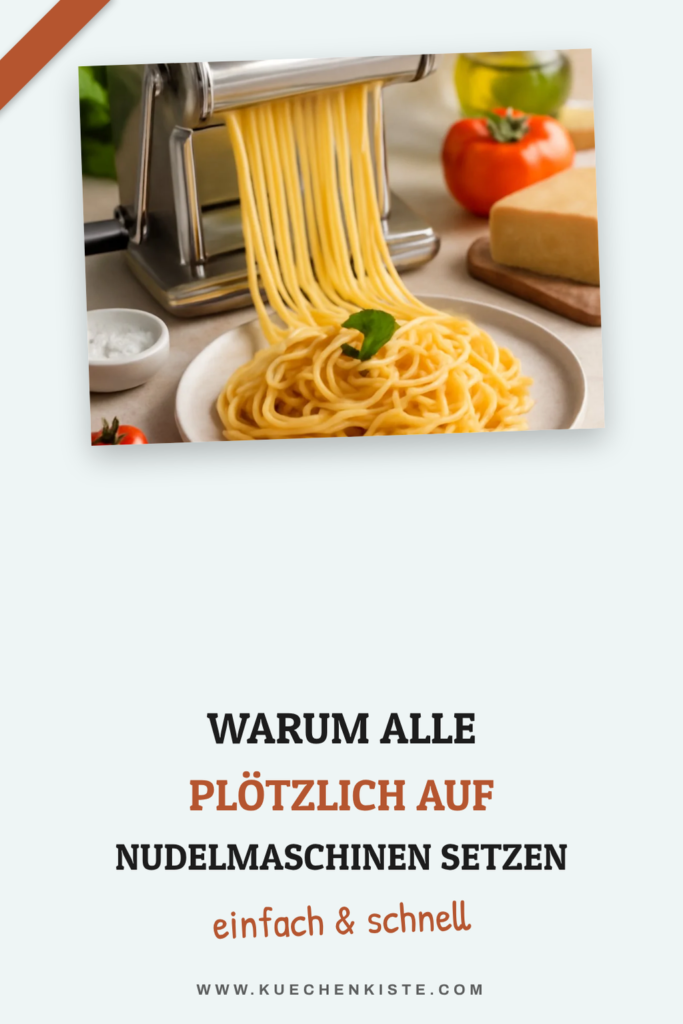 Warum alle plötzlich auf Nudelmaschinen setzen — und du auch!