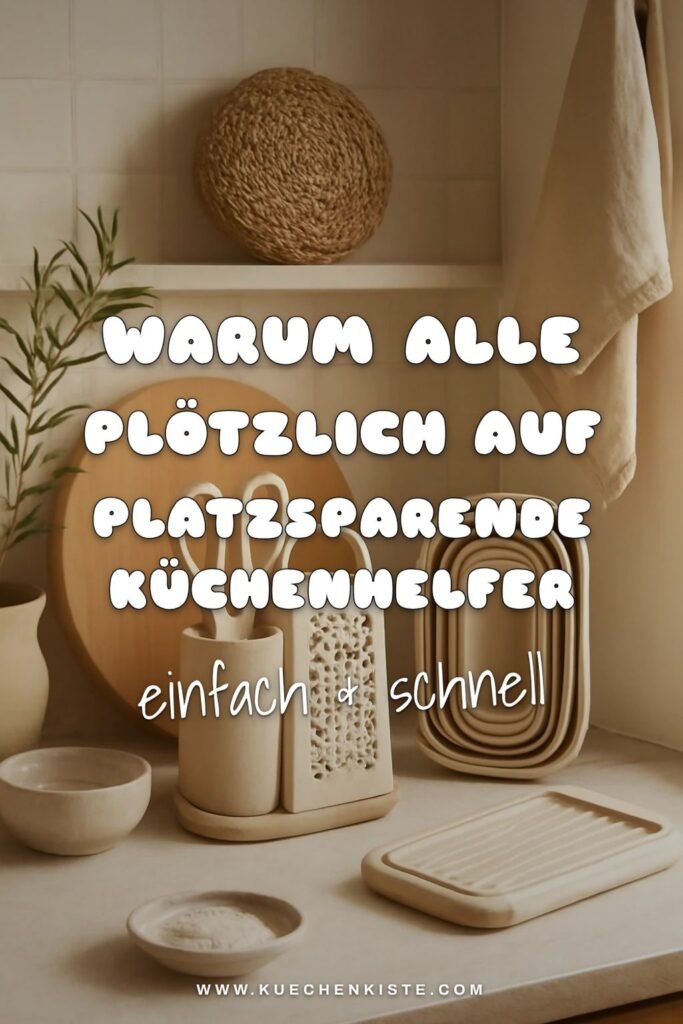 Warum alle plötzlich auf platzsparende Küchenhelfer setzen