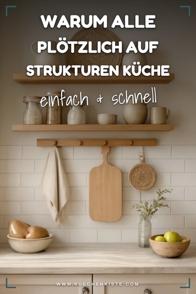 Warum alle plötzlich auf Strukturen in der Küche setzen