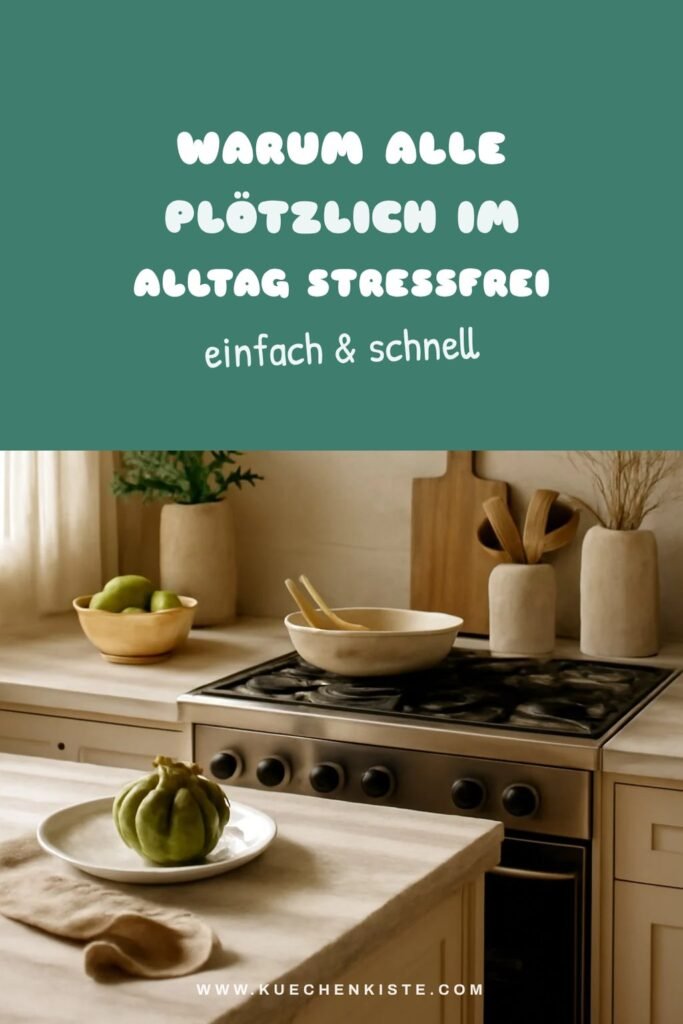 Warum alle plötzlich im Alltag stressfrei kochen wollen