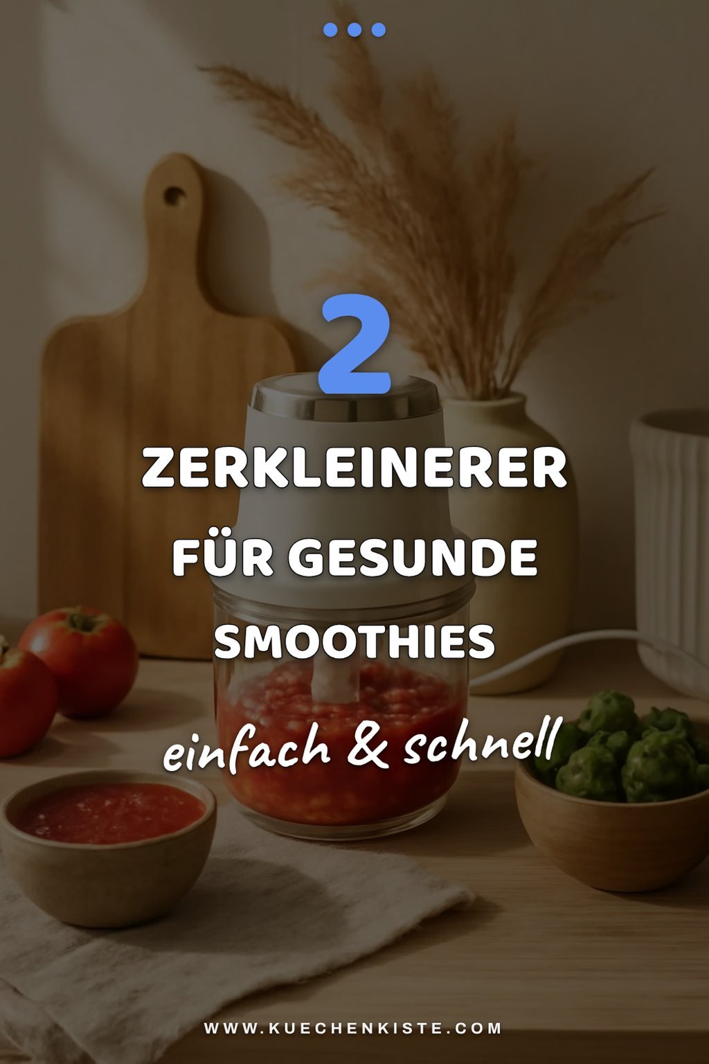 Zerkleinerer für gesunde Smoothies