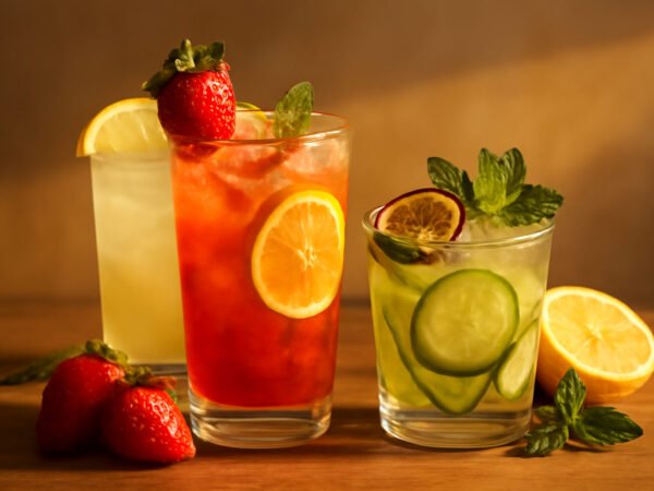 Alkoholfreie Cocktails für Kinder Silvester