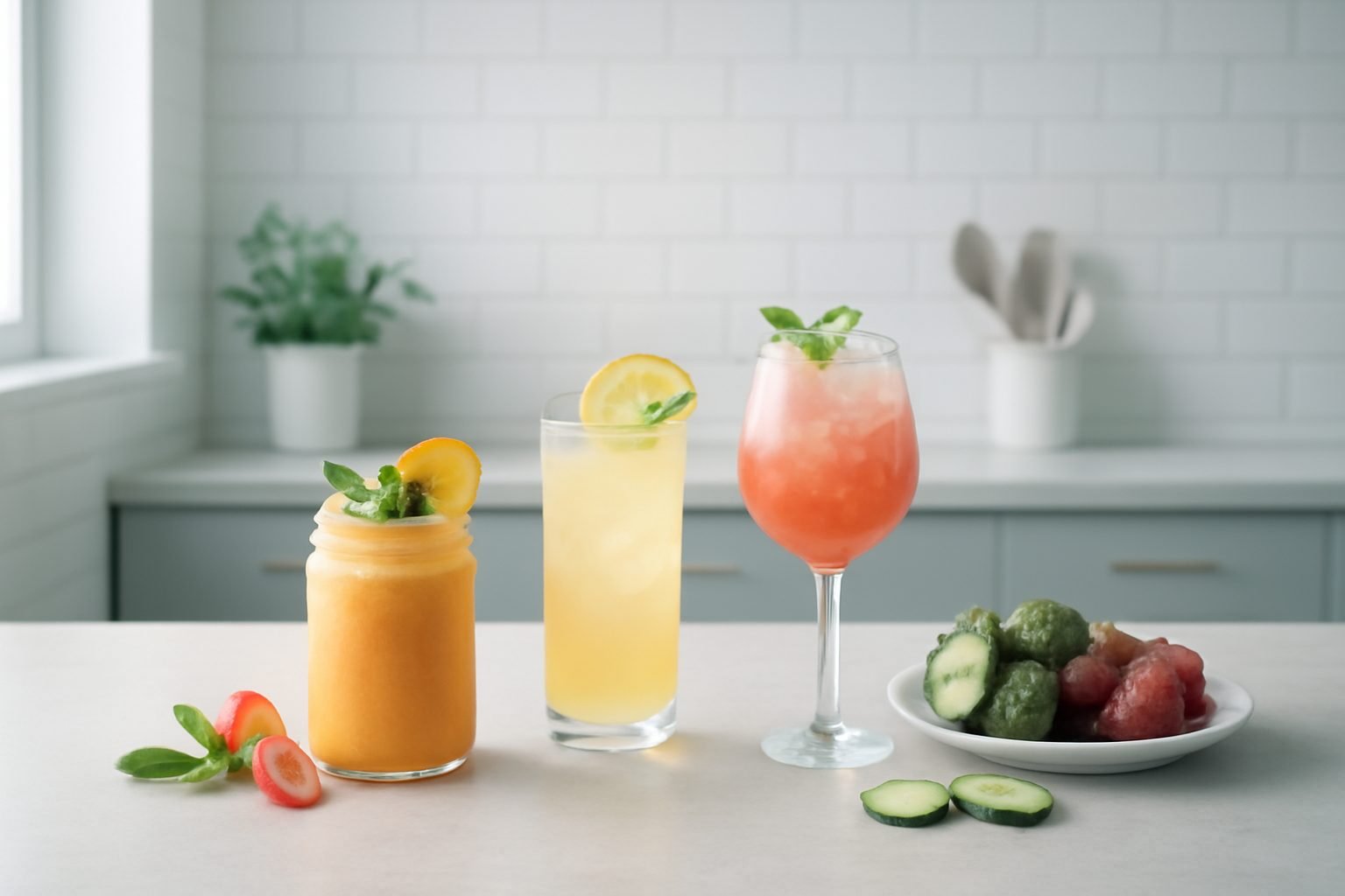 Alkoholfreie Cocktails Silvester Rezepte