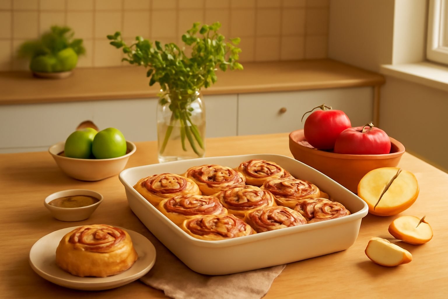 Apfel Zimt Schnecken Rezept: Zutaten und Zubereitung
