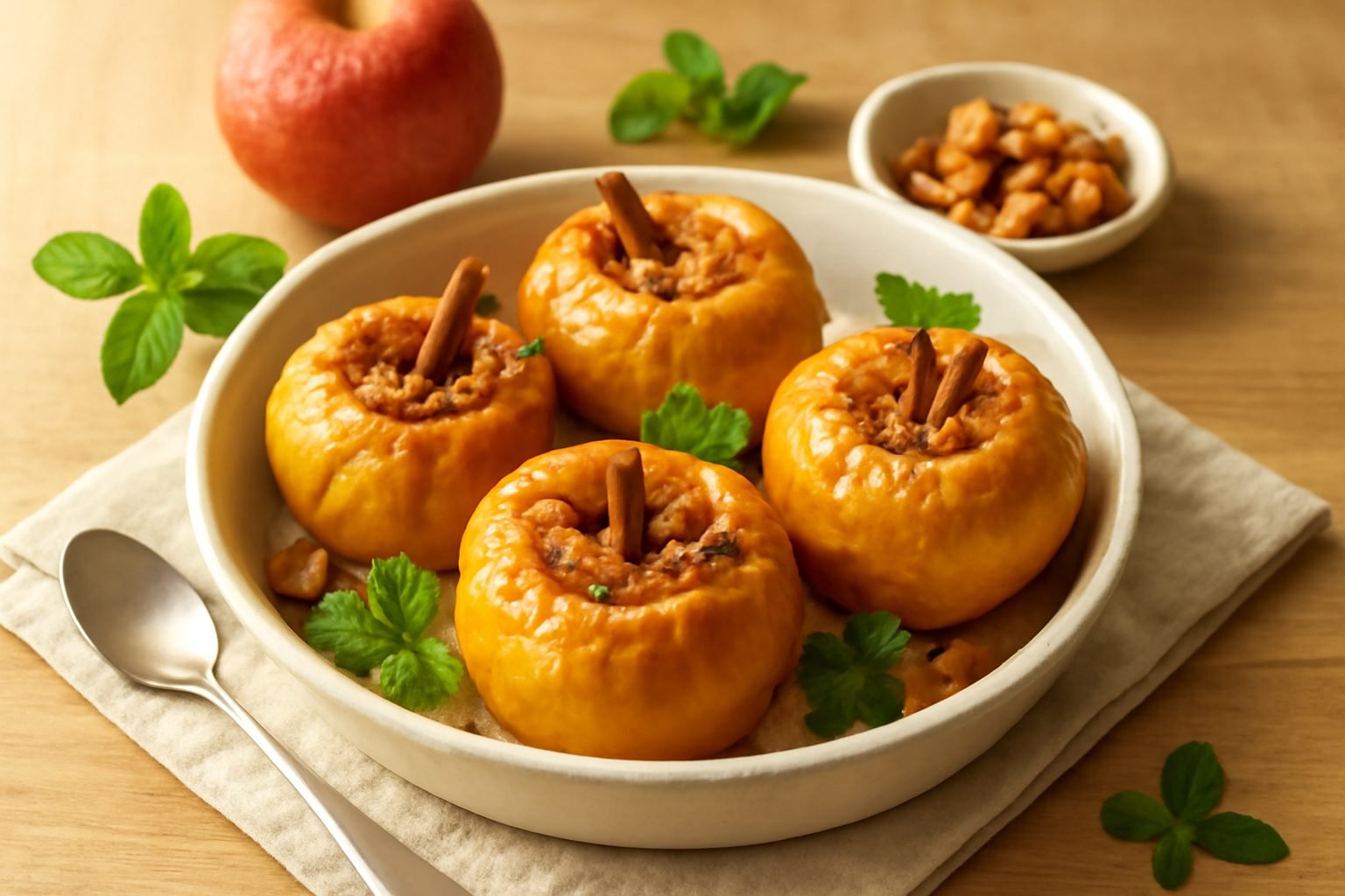 Bratapfel Rezept klassisch Gefüllt: Zutaten und Zubereitung