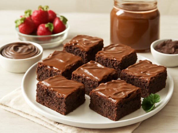 Brownies Rezept einfach mit Kakao: Zutaten und Zubereitung