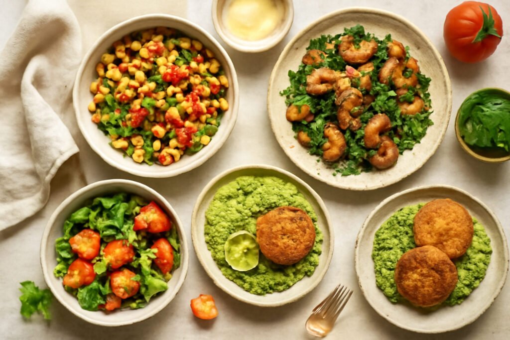 Einfache Vegane Rezepte für Jeden Tag — günstig statt teuer